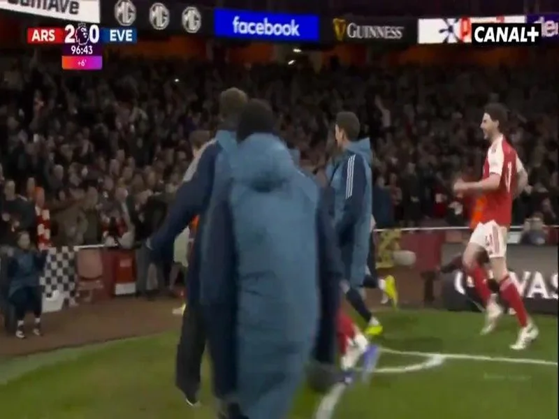 长途奔袭打空门，道曼战埃弗顿的破门当选阿森纳3月最佳进球